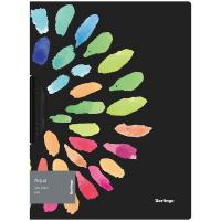 Папка с пластиковым клипом Berlingo "Aqua" с рисунком,450мкм