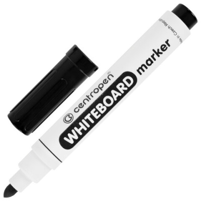 Маркер для досок CENTROPEN.2,5мм,черный