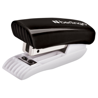 Степлер №10 10л. мини Berlingo "Blitz"черный