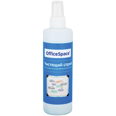 Сред-во чист.для марк.доски 250мл.OfficeSpace спрей