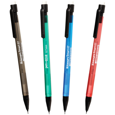 Карандаш авт.Luxor "Smart Slim" 0,7мм с ласт.ассорти