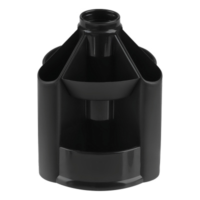 Настольная подставка СТАММ "Mini Desk",вращ.черная