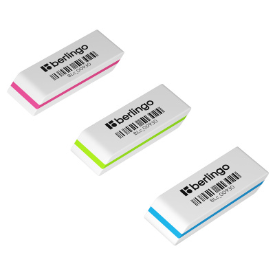 Ластик Berlingo "Eraze 930" 50*19*8мм,прямоуг.,скош.