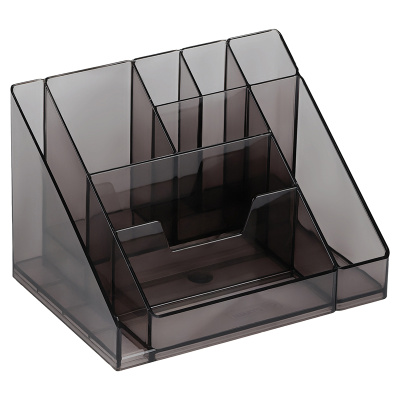 Настольная подставка СТАММ "Каскад" ,тонир. черная